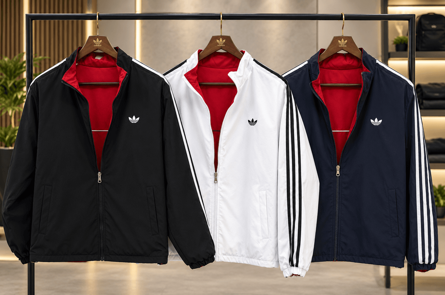 Adidas ორმხრივი ქურთუკი